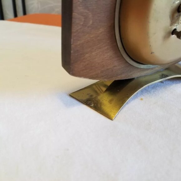 1930's German Splendex Mechanical Mantle/Desk Clock - EUC - Picture 5 of 7